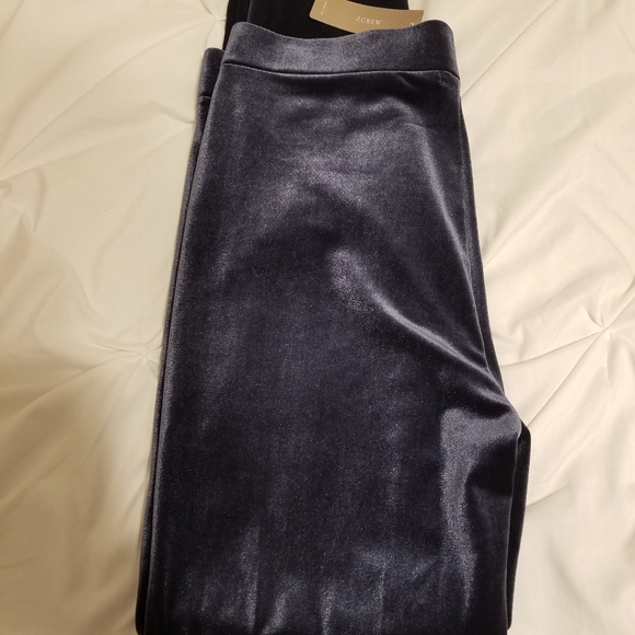J. Crew Pants - NWT J. CREW Navy blue velvet pants
